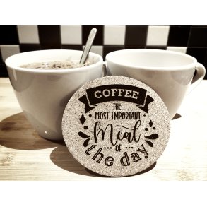 Bordskner med motiv 1 (Kaffe)