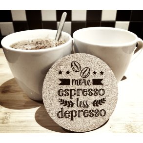 Bordskner med motiv 6 (Kaffe)